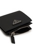 Detail View - Click To Enlarge - PRADA - Small Enamelled Logo Leather Wallet