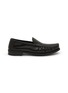 Main View - Click To Enlarge - PRADA - Spazzolato Brushed Leather Loafers