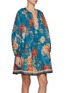 Detail View - Click To Enlarge - ALÉMAIS - Fletcher Puff Long Sleeve Mini Dress