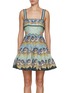 Main View - Click To Enlarge - ALÉMAIS - Madelena Cut Out Waist Dress