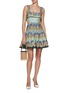 Figure View - Click To Enlarge - ALÉMAIS - Madelena Cut Out Waist Dress