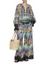 Figure View - Click To Enlarge - ALÉMAIS - Madelena Print Pants