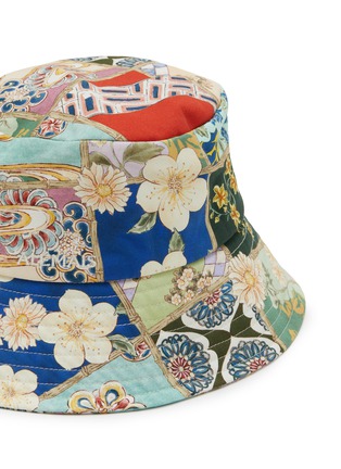 Detail View - Click To Enlarge - ALÉMAIS - Bianca Cotton Bucket Hat