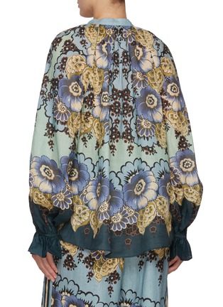 Back View - Click To Enlarge - ALÉMAIS - Madelena Print Top