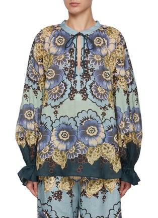 Main View - Click To Enlarge - ALÉMAIS - Madelena Print Top