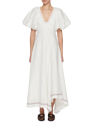 Main View - Click To Enlarge - ALÉMAIS - Magnolia Midi Dress