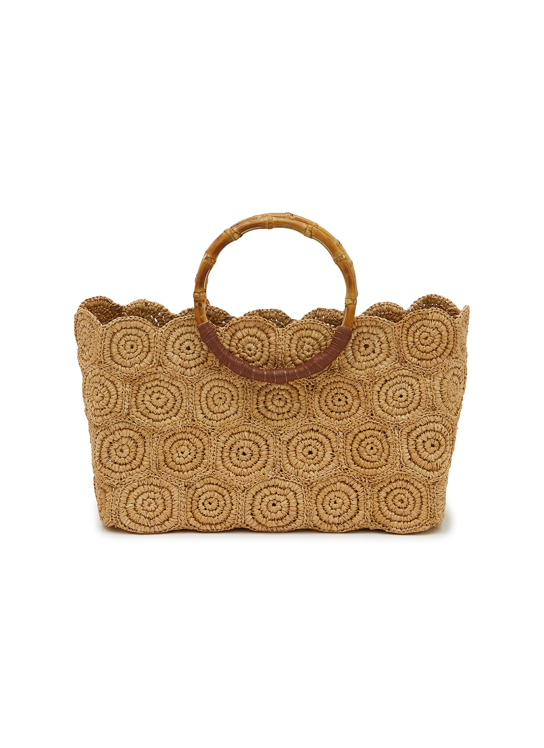 SENSI STUDIO  NET STRAW BASKET/カゴバッグ SENSI STUDIO（センシスタジオ）の「＜SENSI STUDIO＞NET STRAW
