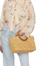 Figure View - Click To Enlarge - SENSI STUDIO - Scalloped Straw Beach Basket Bag