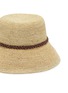 Detail View - Click To Enlarge - SENSI STUDIO - Lampshade Crochet Straw Hat