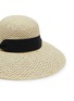 Detail View - Click To Enlarge - SENSI STUDIO - Open Weave Lampshade Straw Hat