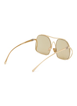 Figure View - Click To Enlarge - MIU MIU - Miu Ombre Metal Square Sunglasses