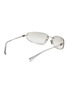 Figure View - Click To Enlarge - MIU MIU - Metal Oval Gradient Sunglasses