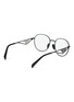 Figure View - Click To Enlarge - PRADA - Metal Round Optical Glasses
