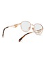 Figure View - Click To Enlarge - PRADA - Metal Round Optical Glasses