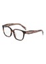 Main View - Click To Enlarge - PRADA - Acetate Rectangle Optical Glasses