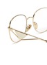 Detail View - Click To Enlarge - PRADA - Metal Round Optical Glasses