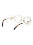 Figure View - Click To Enlarge - PRADA - Metal Round Optical Glasses