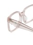 Detail View - Click To Enlarge - PRADA - Acetate Rectangle Optical Glasses