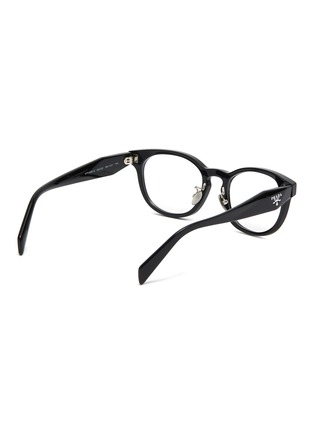 Figure View - Click To Enlarge - PRADA - Acetate Round Optical Glasses