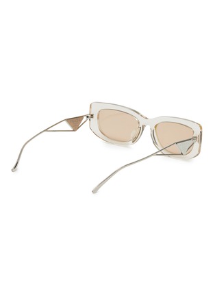 Figure View - Click To Enlarge - PRADA - Acetate Rectangle Sunglasses