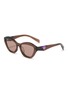 Main View - Click To Enlarge - PRADA - Acetate Butterfly Sunglasses