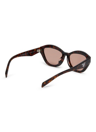Figure View - Click To Enlarge - PRADA - Acetate Butterfly Sunglasses