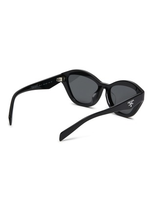 Figure View - Click To Enlarge - PRADA - Acetate Butterfly Sunglasses