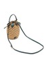 Detail View - Click To Enlarge - ANYA HINDMARCH - Pineapple Raffia Eco Leather Crossbody Bucket Bag