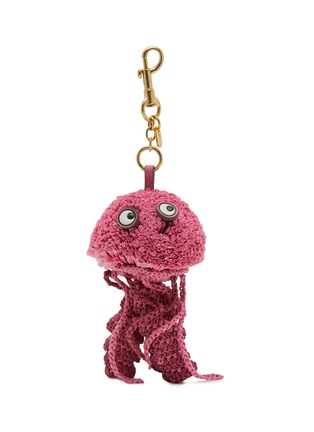 Main View - Click To Enlarge - ANYA HINDMARCH - Jellyfish Raffia Eco Leather Charm