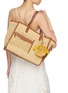 Figure View - Click To Enlarge - ANYA HINDMARCH - Blowfish Raffia Eco Leather Charm
