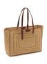 Detail View - Click To Enlarge - ANYA HINDMARCH - E/W Bow Natural Raffia Tote