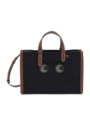 Main View - Click To Enlarge - ANYA HINDMARCH - Mini Eyes Cotton Eco Leather E/W Tote