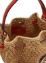 Detail View - Click To Enlarge - ANYA HINDMARCH - Octopus Raffia Eco Leather Crossbody Bag