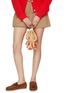 Front View - Click To Enlarge - ANYA HINDMARCH - Octopus Raffia Eco Leather Crossbody Bag