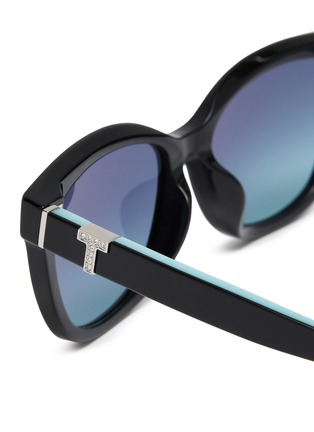 Detail View - Click To Enlarge - TIFFANY - Acetate Cat Eye Sunglasses