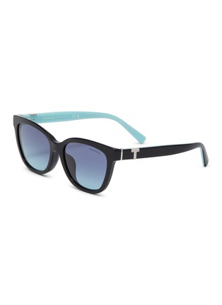 Main View - Click To Enlarge - TIFFANY - Acetate Cat Eye Sunglasses