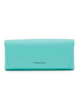 Detail View - Click To Enlarge - TIFFANY - Metal Acetate Square Sunglasses
