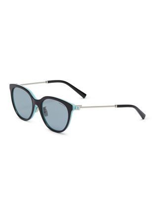Main View - Click To Enlarge - TIFFANY - Metal Acetate Round Sunglasses