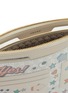 Detail View - Click To Enlarge - ANYA HINDMARCH - All Over Stickers Safe Deposit Case