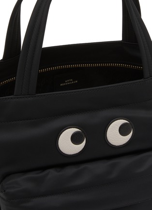 Detail View - Click To Enlarge - ANYA HINDMARCH - E/W Mini Eyes Nylon Tote