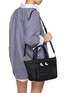 Front View - Click To Enlarge - ANYA HINDMARCH - E/W Mini Eyes Nylon Tote
