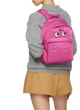 Figure View - Click To Enlarge - ANYA HINDMARCH - Small Eyes Nylon Backpack