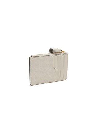 Figure View - Click To Enlarge - ANYA HINDMARCH - Cornflakes Leather Zip Card Case