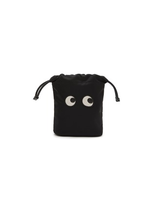 Main View - Click To Enlarge - ANYA HINDMARCH - Eyes Drawstring Nylon Pouch