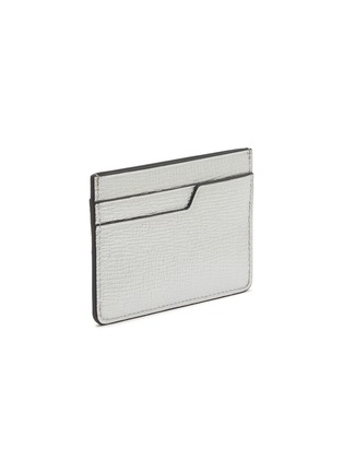 Figure View - Click To Enlarge - ANYA HINDMARCH - Eyes Metallic Leather Card Case