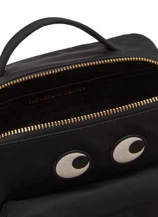 Detail View - Click To Enlarge - ANYA HINDMARCH - Eyes Nylon Crossbody Bag