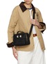 Figure View - Click To Enlarge - ANYA HINDMARCH - Eyes Nylon Crossbody Bag