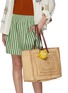 Figure View - Click To Enlarge - ANYA HINDMARCH - Wink Ear Canvas Pods Pouch