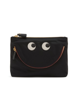Main View - Click To Enlarge - ANYA HINDMARCH - Happy Eyes Nylon Pouch
