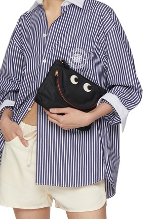 Figure View - Click To Enlarge - ANYA HINDMARCH - Happy Eyes Nylon Pouch